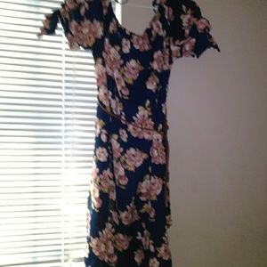 Dress with flowers